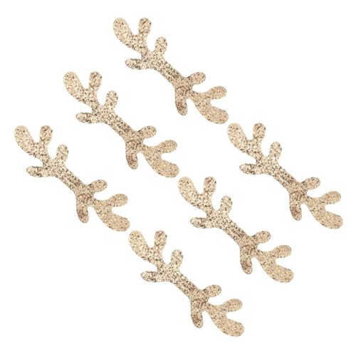 CLISPEED 6 Stück Teiliges Geweih Haarreif Realistisches DIY Party Haarband Zubehör Filigranes Geweih Stirnband für Kostüme und Fasching Goldfarbene Kopfbedeckung für Festliche Anlässe CLISPEED 6 Stück Teiliges Geweih Haarreif Realistisches DIY Party Haarband Zubehör Filigranes Geweih Stirnband für Kostüme und Fasching Goldfarbene Kopfbedeckung für Festliche Anlässe von CLISPEED