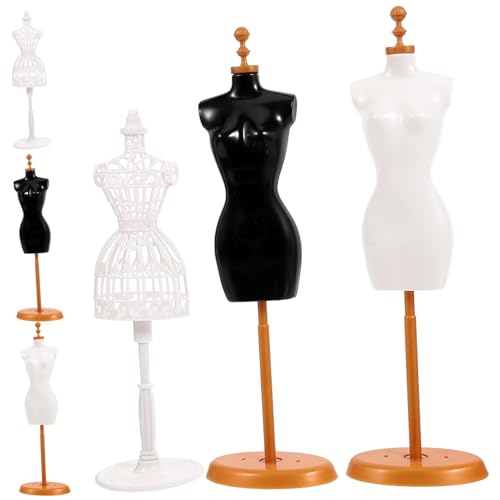 CLISPEED 6 Stück Teiliges Puppen Modelständer aus Stabilem Kunststoff Vielseitig für Puppenkleider und Röcke Sichere und Glatte Oberfläche für Puppenhaus Dekoration und DIY Display CLISPEED 6 Stück Teiliges Puppen Modelständer aus Stabilem Kunststoff Vielseitig für Puppenkleider und Röcke Sichere und Glatte Oberfläche für Puppenhaus Dekoration und DIY Display von CLISPEED