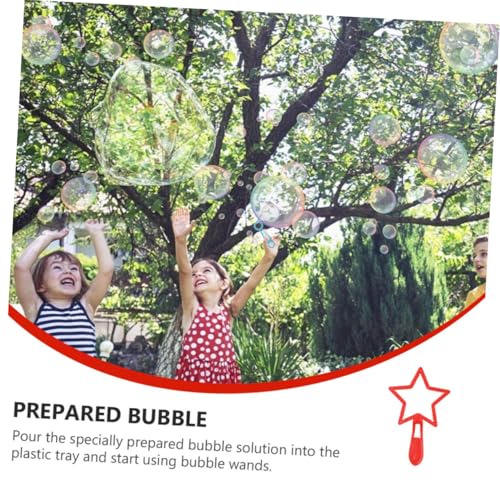 CLISPEED 6 Stück Teiliges Seifenblasen Set Bunt Große Bubble Stäbe Sicher Leicht Outdoor für Ab Jahren Geschenk für Gartenparty und Geburtstagsfeier Zufällige Farbe Zufällige Farbe CLISPEED 6 Stück Teiliges Seifenblasen Set Bunt Große Bubble Stäbe Sicher Leicht Outdoor für Ab Jahren Geschenk für Gartenparty und Geburtstagsfeier Zufällige Farbe Zufällige Farbe von CLISPEED