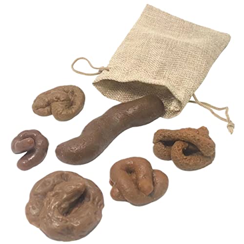CLISPEED 6 Stück Teiliges Set Fake Poop Scherzartikel Lustige für Halloween Aprilscherz und Partys für Unterhaltung und Stressabbau CLISPEED 6 Stück Teiliges Set Fake Poop Scherzartikel Lustige für Halloween Aprilscherz und Partys für Unterhaltung und Stressabbau von CLISPEED