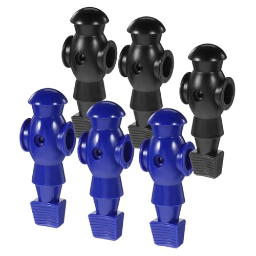 CLISPEED 6 Stück Tischfußball Ersatzspieler Schwarz und Blau Robuste PP Resin Figuren Installieren Verschleißfest Kompatibel mit Standard Kickertischen für Tischkicker Zubehör CLISPEED 6 Stück Tischfußball Ersatzspieler Schwarz und Blau Robuste PP Resin Figuren Installieren Verschleißfest Kompatibel mit Standard Kickertischen für Tischkicker Zubehör von CLISPEED