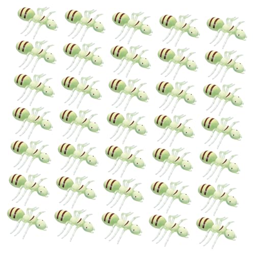 CLISPEED 60 Stück Teiliges Ameisen Realistische Insektenmodelle für Garten Dekoration Lernspielzeug Naturkunde Tragbare Sammlerfiguren für Innen und Außen von CLISPEED