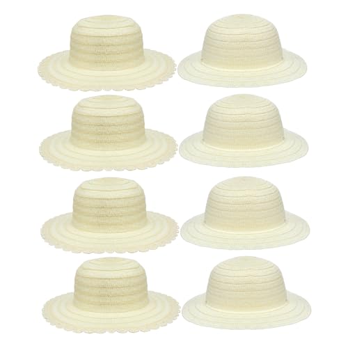 CLISPEED 8 Stück Basteln Mit Strohhüten Für Strohhüte Für Mädchen Klein Leer Hutfarbe Strohhüte Für in Großen Mengen Natürlich Diy-hüte Baumwolle Sonne Weiß Naturrasen CLISPEED 8 Stück Basteln Mit Strohhüten Für Strohhüte Für Mädchen Klein Leer Hutfarbe Strohhüte Für in Großen Mengen Natürlich Diy-hüte Baumwolle Sonne Weiß Naturrasen von CLISPEED