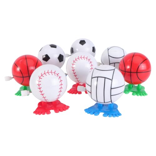CLISPEED 8 Stück Teiliges Aufziehspielzeug Ball Design Kreative Spielzeuge aus Umweltfreundlichem Material für Sichere und Unterhaltsame Spielzeugbälle für Jungen und Mädchen Ab Jahren CLISPEED 8 Stück Teiliges Aufziehspielzeug Ball Design Kreative Spielzeuge aus Umweltfreundlichem Material für Sichere und Unterhaltsame Spielzeugbälle für Jungen und Mädchen Ab Jahren von CLISPEED