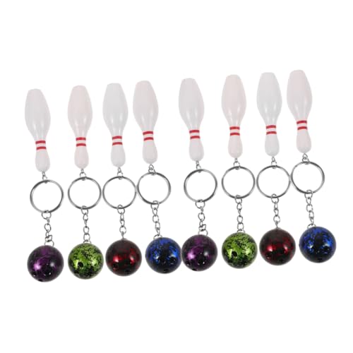 CLISPEED 8 Stück Teiliges Bowling Schlüsselanhänger Sportliche Schlüsselanhänger mit Bowling Pins für Kindergeburtstage Party Mitgebsel und Kreative DIY Projekte Handtaschen Anhänger Blau CLISPEED 8 Stück Teiliges Bowling Schlüsselanhänger Sportliche Schlüsselanhänger mit Bowling Pins für Kindergeburtstage Party Mitgebsel und Kreative DIY Projekte Handtaschen Anhänger Blau von CLISPEED