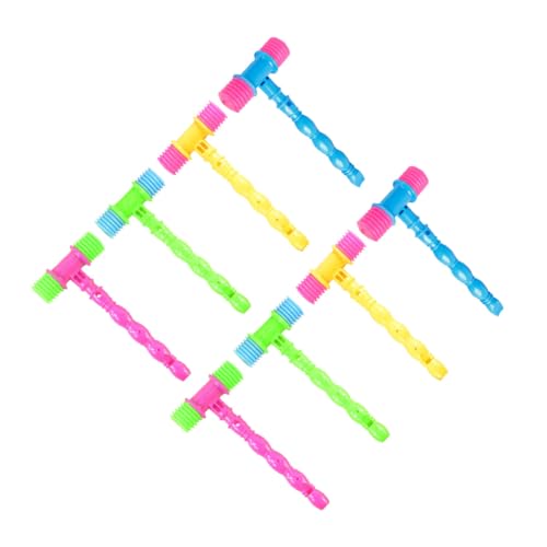 CLISPEED 8 Stück Teiliges Hammerspielzeug Musikspielzeug mit Klangfunktion Kleines Leichtes Kinderklopfspielzeug für Jungen und Mädchen Fördert Rhythmusgefühl und Motorische Entwicklung CLISPEED 8 Stück Teiliges Hammerspielzeug Musikspielzeug mit Klangfunktion Kleines Leichtes Kinderklopfspielzeug für Jungen und Mädchen Fördert Rhythmusgefühl und Motorische Entwicklung von CLISPEED
