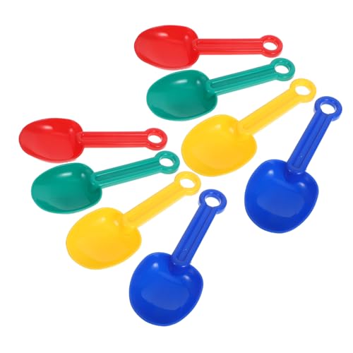 CLISPEED 8 Stück Teiliges Sandspielzeug Mini Sandschaufeln aus Robustem Kunststoff Farbenfrohe Strandspielzeuge für Leicht Langlebig zum Buddeln Am Strand und Sandkasten CLISPEED 8 Stück Teiliges Sandspielzeug Mini Sandschaufeln aus Robustem Kunststoff Farbenfrohe Strandspielzeuge für Leicht Langlebig zum Buddeln Am Strand und Sandkasten von CLISPEED