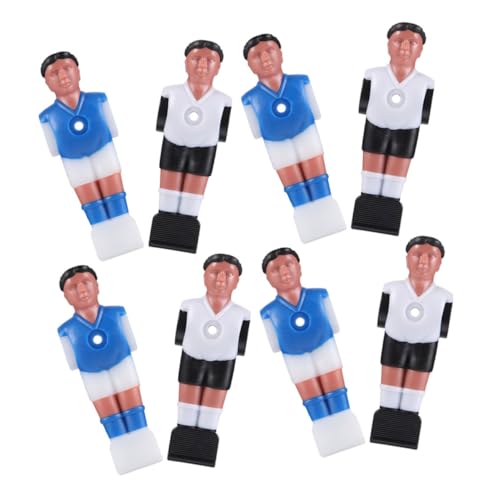 CLISPEED 8 Stück Teiliges Tischfußball Ersatzspieler aus Robustem Harz Detaillierte Fußballspieler Figuren Kompakt und Tragbar Geeignet für Heim und Büro Tischfußballspiele CLISPEED 8 Stück Teiliges Tischfußball Ersatzspieler aus Robustem Harz Detaillierte Fußballspieler Figuren Kompakt und Tragbar Geeignet für Heim und Büro Tischfußballspiele von CLISPEED