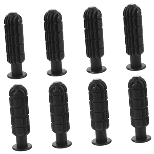 CLISPEED 8 Stück Teiliges Tischfußball Griffe rutschfeste Ersatz Handgriffe für Kicker Langlebige und Leichte Fußballgriffe für Intensives Spiel und Einfache Handhabung von CLISPEED