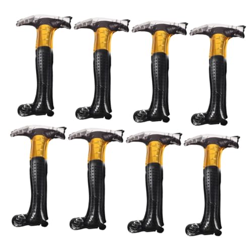 CLISPEED 8 Stück Teiliges Werkzeug Hammerform Langlebige Aluminiumfolie Wiederverwendbar Luft Heliumfüllbar Kindergeburtstag Deko Jungen und Mädchen Party Zubehör Bau thema Feierdeko CLISPEED 8 Stück Teiliges Werkzeug Hammerform Langlebige Aluminiumfolie Wiederverwendbar Luft Heliumfüllbar Kindergeburtstag Deko Jungen und Mädchen Party Zubehör Bau thema Feierdeko von CLISPEED