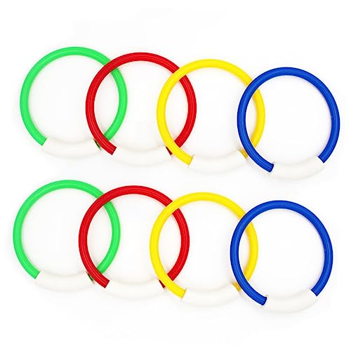 CLISPEED 8 Stück Water Play Toy Ring Tauchgreifring Trainingstauchring Unterwasser-tauchring Tauchring Für CLISPEED 8 Stück Water Play Toy Ring Tauchgreifring Trainingstauchring Unterwasser-tauchring Tauchring Für von CLISPEED