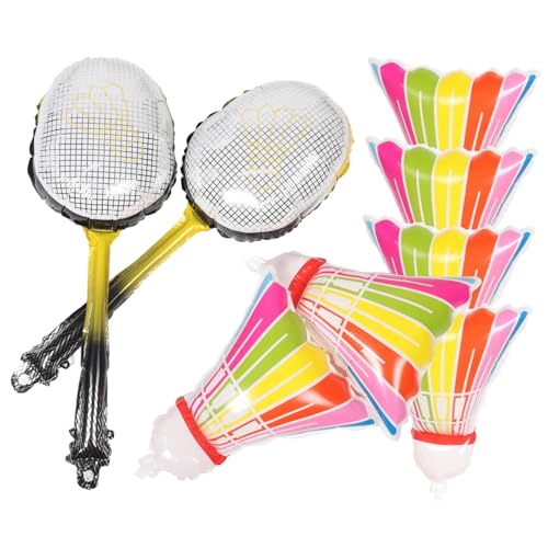 CLISPEED 8Stücke Badminton Folienballons Aufblasbare Partydekorationen mit Lustigem Badminton Design für Innen und Außenbereich Einfache Handhabung und Schnelles Aufblasen CLISPEED 8Stücke Badminton Folienballons Aufblasbare Partydekorationen mit Lustigem Badminton Design für Innen und Außenbereich Einfache Handhabung und Schnelles Aufblasen von CLISPEED