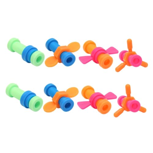 CLISPEED 8Stücke Teiliges Farbenfrohes Druckentlastungsspielzeug Rotierendes Schraubenspielzeug aus Hochwertigem für Fördert Kreativität und Hand Augen Koordination für Stressabbau CLISPEED 8Stücke Teiliges Farbenfrohes Druckentlastungsspielzeug Rotierendes Schraubenspielzeug aus Hochwertigem für Fördert Kreativität und Hand Augen Koordination für Stressabbau von CLISPEED