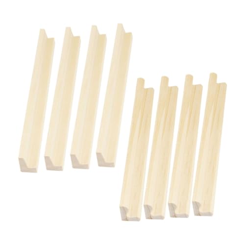 CLISPEED 8Stücke Teiliges Holz Domino Set mit Halter DIY Präsentationsständer für Domino Fliesen Kreatives Bastelzubehör für Spieleabende und Dekoration CLISPEED 8Stücke Teiliges Holz Domino Set mit Halter DIY Präsentationsständer für Domino Fliesen Kreatives Bastelzubehör für Spieleabende und Dekoration von CLISPEED