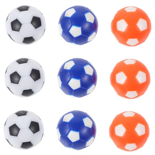 CLISPEED 9 Stück Teiliges Tischfußball Ersatzball Mini Kickerbälle Kompatibel mit Meisten Tischfußballspielen für Erwachsene CLISPEED 9 Stück Teiliges Tischfußball Ersatzball Mini Kickerbälle Kompatibel mit Meisten Tischfußballspielen für Erwachsene von CLISPEED