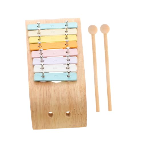 CLISPEED Aluminium Glockenspiel mit Klang Beschriftete Klangplatten für Einfache Musiklernförderung Robustes Xylophon Percussion für Schule und Zuhause CLISPEED Aluminium Glockenspiel mit Klang Beschriftete Klangplatten für Einfache Musiklernförderung Robustes Xylophon Percussion für Schule und Zuhause von CLISPEED