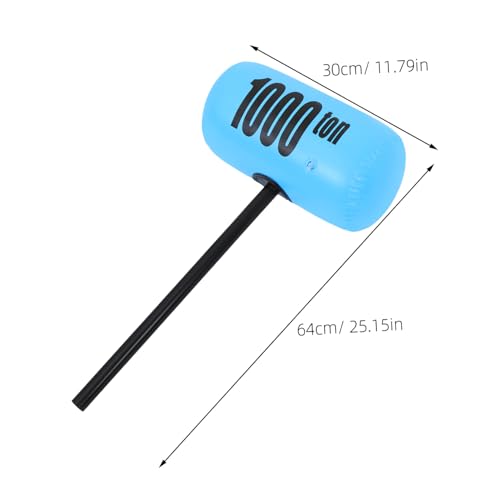 CLISPEED Aufblasbarer PVC Hammer Cartoon Cosplay Hammer Party Dekoration für Indoor Outdoor Geburtstag Jungen Mädchen von CLISPEED