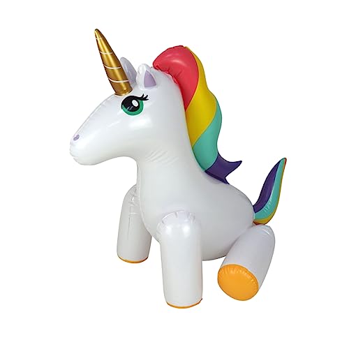 CLISPEED Aufblasbares Einhornspielzeug im Freien Wasserspielzeug im Freien Outdoor-Wasserspielzeug aufblasbares Einhorn-Sprinklerspielzeug Innenhof-Einhorn-Wassersprinkler PVC CLISPEED Aufblasbares Einhornspielzeug im Freien Wasserspielzeug im Freien Outdoor-Wasserspielzeug aufblasbares Einhorn-Sprinklerspielzeug Innenhof-Einhorn-Wassersprinkler PVC von CLISPEED