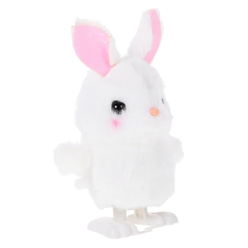 CLISPEED Aufziehspielzeug Kaninchen aus Plüsch Realistisches Tierspielzeug mit Niedliches für Kindergeburtstag und Weihnachten Fördert Kreativität und Motorik CLISPEED Aufziehspielzeug Kaninchen aus Plüsch Realistisches Tierspielzeug mit Niedliches für Kindergeburtstag und Weihnachten Fördert Kreativität und Motorik von CLISPEED