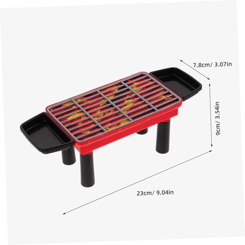 CLISPEED BBQ Grill Teilig Realistisches Grillspielzeug aus Abs Kindersicher ohne Scharfe Kanten Fördert Motorische Fähigkeiten und Eltern Junge Mädchen interaktion Geeignet für Jungen und CLISPEED BBQ Grill Teilig Realistisches Grillspielzeug aus Abs Kindersicher ohne Scharfe Kanten Fördert Motorische Fähigkeiten und Eltern Junge Mädchen interaktion Geeignet für Jungen und von CLISPEED