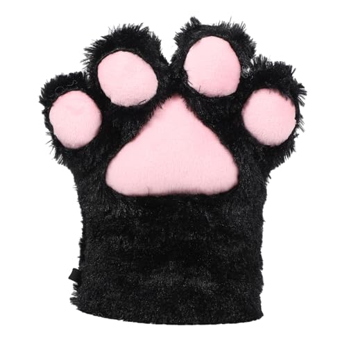 CLISPEED Bärenklauenhandschuhe Pelzige Katzenpfoten Plüsch Tier-cosplay-pfoten Gekratzt Katzenpfotenhandschuh Pelzige Pfoten Schwarze Katzenpfoten Cosplay Hochwertiger -samt Black CLISPEED Bärenklauenhandschuhe Pelzige Katzenpfoten Plüsch Tier-cosplay-pfoten Gekratzt Katzenpfotenhandschuh Pelzige Pfoten Schwarze Katzenpfoten Cosplay Hochwertiger -samt Black von CLISPEED