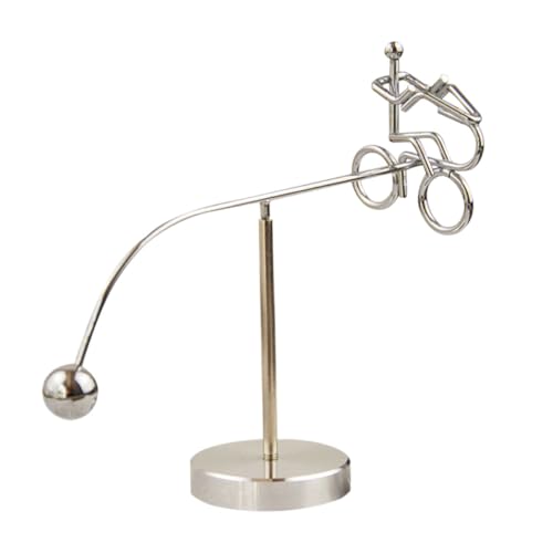 CLISPEED Balance Ball aus Metall Kinetisches Gleichgewichtstrainer und Stressabbau für Büro Zuhause Wissenschaftsunterricht Dekoratives Schreibtisch Ornament Geschenkidee CLISPEED Balance Ball aus Metall Kinetisches Gleichgewichtstrainer und Stressabbau für Büro Zuhause Wissenschaftsunterricht Dekoratives Schreibtisch Ornament Geschenkidee von CLISPEED