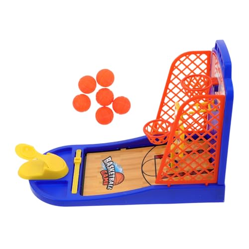 CLISPEED Basketball Tischspiel für Erwachsene Finger Flick Basketballspiel mit Einstellbarem Schwierigkeitsgrad Interaktives Zweipersonen und Koordination von CLISPEED