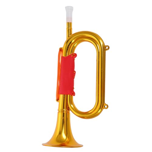 CLISPEED Bugle Trompete Für Mädchen Goldene Spielzeug Trompete Mit Realistischem Design Einfach Zu Bedienen Für Bühnenauftritte Und Partys Fördert Musikalische Entdeckung Und Spaß CLISPEED Bugle Trompete Für Mädchen Goldene Spielzeug Trompete Mit Realistischem Design Einfach Zu Bedienen Für Bühnenauftritte Und Partys Fördert Musikalische Entdeckung Und Spaß von CLISPEED