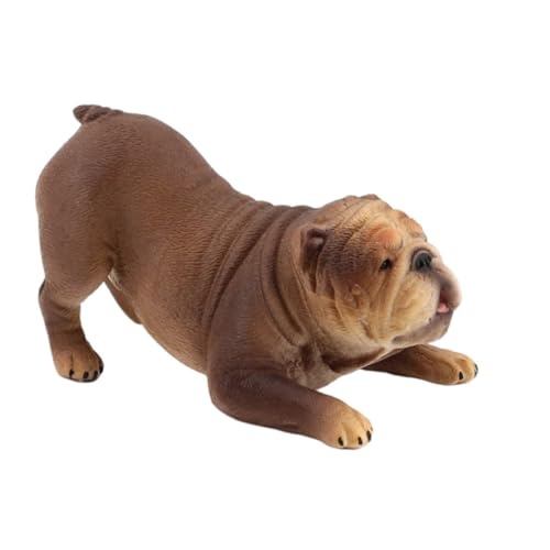 CLISPEED Bulldogge-Verzierung für kinderspielzeug hühner Children Toys Pädagogisches Bulldogge Bulldogge aus Plastik Welpenschmuck Coffee CLISPEED Bulldogge-Verzierung für kinderspielzeug hühner Children Toys Pädagogisches Bulldogge Bulldogge aus Plastik Welpenschmuck Coffee von CLISPEED