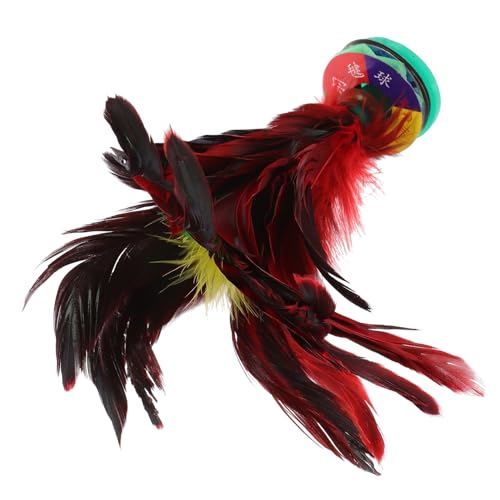 CLISPEED Bunter Kick Shuttlecock für Leichtes Freizeitspielzeug mit Leuchtenden Farben für Outdoor Sport und Unterhaltung für von CLISPEED