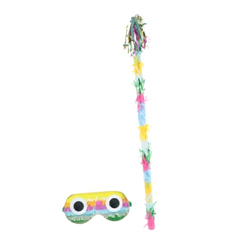 CLISPEED Bunter Pinata Stick Für Kindergeburtstagsfeiern Teilig Mit Augenmaske Und Lustigem Pinata Stab Für Partyspiele Und Festliche Dekoration Für Geburtstagsfeiern CLISPEED Bunter Pinata Stick Für Kindergeburtstagsfeiern Teilig Mit Augenmaske Und Lustigem Pinata Stab Für Partyspiele Und Festliche Dekoration Für Geburtstagsfeiern von CLISPEED