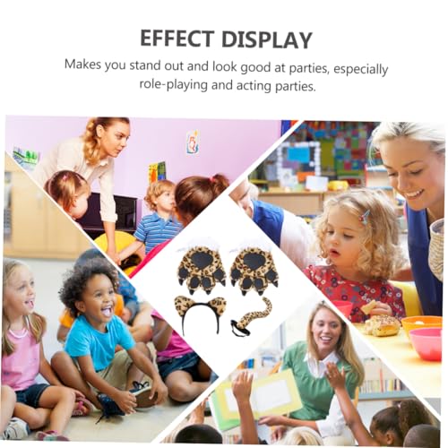 CLISPEED Cartoon Tierkostüm mit Handschuhen und für Kindergartenparty Leicht Detailreich Kuscheliges Plüsch design Dekoratives Kostümzubehör CLISPEED Cartoon Tierkostüm mit Handschuhen und für Kindergartenparty Leicht Detailreich Kuscheliges Plüsch design Dekoratives Kostümzubehör von CLISPEED