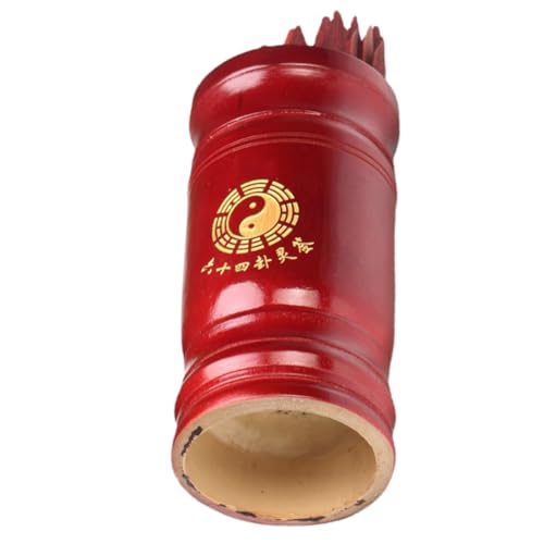 CLISPEED Chinesische Glücksstäbchen mit Becher Traditionelles Divinationsspiel Zubehör Tragbar und Einfach zu Lagern Geeignet für Jung und Alt Interaktives Wahrsagen für Gesellige Runden CLISPEED Chinesische Glücksstäbchen mit Becher Traditionelles Divinationsspiel Zubehör Tragbar und Einfach zu Lagern Geeignet für Jung und Alt Interaktives Wahrsagen für Gesellige Runden von CLISPEED