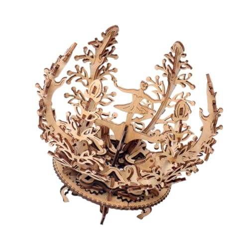 CLISPEED DIY Holz Puzzle Ballett Mädchen Modell Bausatz Kreatives Assembly Blumendekoration für Erwachsene Tischdekoration CLISPEED DIY Holz Puzzle Ballett Mädchen Modell Bausatz Kreatives Assembly Blumendekoration für Erwachsene Tischdekoration von CLISPEED