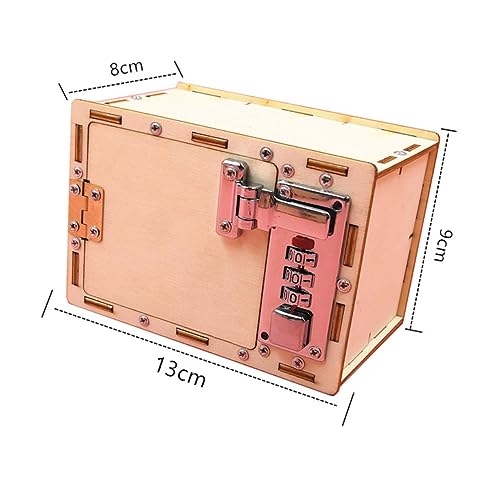 CLISPEED DIY Lockbox Bastelset für Experimentiermaterialien Kreativität und Technischem Verständnis für Junge Aller Benötigten Teile zum Selbermachen von CLISPEED