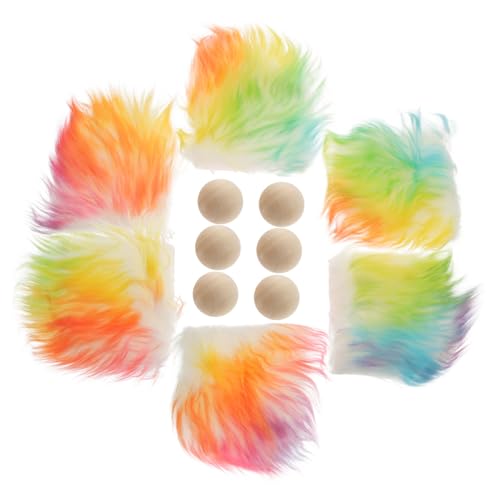 CLISPEED DIY Puppenbart und Holzperlen Vorgefertigte Bunte Gnom Bastelset für Teiliges Doll Zubehör mit Polyester und Glatten Holzperlen für Weihnachts und Valentinstagsdeko CLISPEED DIY Puppenbart und Holzperlen Vorgefertigte Bunte Gnom Bastelset für Teiliges Doll Zubehör mit Polyester und Glatten Holzperlen für Weihnachts und Valentinstagsdeko von CLISPEED