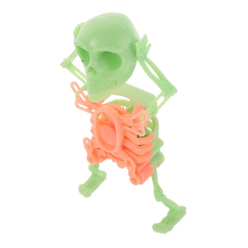 CLISPEED Dancing Skeleton Gedruckte Wind Up Dekofigur für Halloween Detailreiche Plastik Skelett Puppe Leuchtendem Grün für Schreibtisch und Regale Bringt Freude und Spaß Jede Umgebung CLISPEED Dancing Skeleton Gedruckte Wind Up Dekofigur für Halloween Detailreiche Plastik Skelett Puppe Leuchtendem Grün für Schreibtisch und Regale Bringt Freude und Spaß Jede Umgebung von CLISPEED