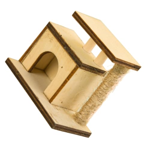 CLISPEED Dekoratives Mini Katzen Kratzbau aus Holz Zierliches Mini Haus Zubehör Langlebiger Miniatur Katzen Kletterpfosten für DIY Puppenhaus Dekoration und Szenen CLISPEED Dekoratives Mini Katzen Kratzbau aus Holz Zierliches Mini Haus Zubehör Langlebiger Miniatur Katzen Kletterpfosten für DIY Puppenhaus Dekoration und Szenen von CLISPEED
