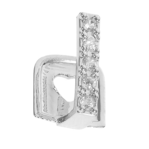 CLISPEED Diamantspangen groß Party Zahn Schmuck Cosplay-Grillzähne Zahngitter aus Metall Schmuckzahn Hip-Hop-Mundgrills Mund Zähne Grillen Zahn Dekoration Rapper-Zubehör Zahngrill Kupfer CLISPEED Diamantspangen groß Party Zahn Schmuck Cosplay-Grillzähne Zahngitter aus Metall Schmuckzahn Hip-Hop-Mundgrills Mund Zähne Grillen Zahn Dekoration Rapper-Zubehör Zahngrill Kupfer von CLISPEED