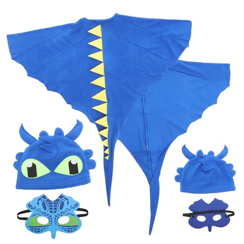 CLISPEED Dinosaurier Kostüm mit Umhang Hut und Maske Bequemes Cosplay für Mädchen für Halloween Kostümpartys Geburtstage und Themen Events Leicht Anzuziehen Reinigen CLISPEED Dinosaurier Kostüm mit Umhang Hut und Maske Bequemes Cosplay für Mädchen für Halloween Kostümpartys Geburtstage und Themen Events Leicht Anzuziehen Reinigen von CLISPEED