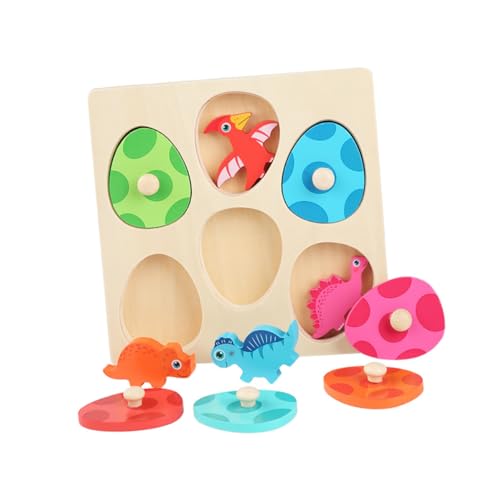 CLISPEED Dinosaurier Puzzle Holzpuzzle Lernspielzeug für Kleinkinder Buntes Edukatives Legespiel Räumlichem und Eltern Junge Mädchen Bindung CLISPEED Dinosaurier Puzzle Holzpuzzle Lernspielzeug für Kleinkinder Buntes Edukatives Legespiel Räumlichem und Eltern Junge Mädchen Bindung von CLISPEED