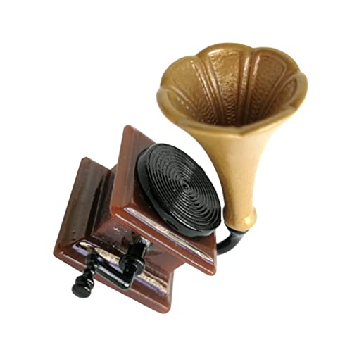 CLISPEED Disc Player Modell Mini Hausspielzeug Kinderspielhausspielzeug Mikroszenen Verzierung Mini Hausdekor Mini Phonographenmodell Mini Haus Phonograph Minispielzeug Harz CLISPEED Disc Player Modell Mini Hausspielzeug Kinderspielhausspielzeug Mikroszenen Verzierung Mini Hausdekor Mini Phonographenmodell Mini Haus Phonograph Minispielzeug Harz von CLISPEED