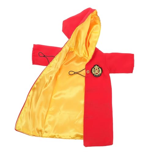 CLISPEED Doll Cloak Wizard Costume Mini Cape für Puppen Rollenspielkleidung Kreative Verkleidungsspielzeug Zubehör für Figuren Dekoration und Sozialen Austausch CLISPEED Doll Cloak Wizard Costume Mini Cape für Puppen Rollenspielkleidung Kreative Verkleidungsspielzeug Zubehör für Figuren Dekoration und Sozialen Austausch von CLISPEED