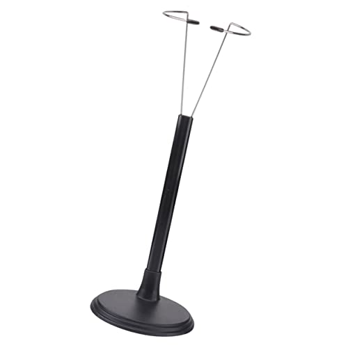 CLISPEED Doll Stand Puppenständer Schwarz Kunststoff Stabiler Figurenhalter rutschfest Display Ständer Für Puppen Präsentation CLISPEED Doll Stand Puppenständer Schwarz Kunststoff Stabiler Figurenhalter rutschfest Display Ständer Für Puppen Präsentation von CLISPEED