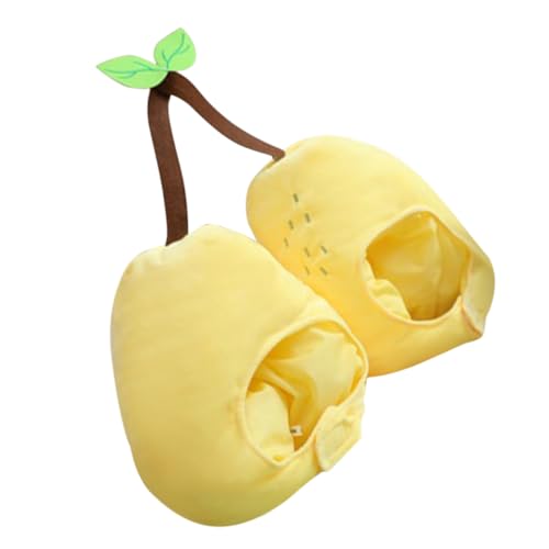 CLISPEED Doppelköpfiger Plüsch-birnenhut Leichtes Bequemes Party-kostüm-accessoire für Geburtstag Halloween und Weihnachten Lustiges Kopfschmuck-design für Erwachsene CLISPEED Doppelköpfiger Plüsch-birnenhut Leichtes Bequemes Party-kostüm-accessoire für Geburtstag Halloween und Weihnachten Lustiges Kopfschmuck-design für Erwachsene von CLISPEED