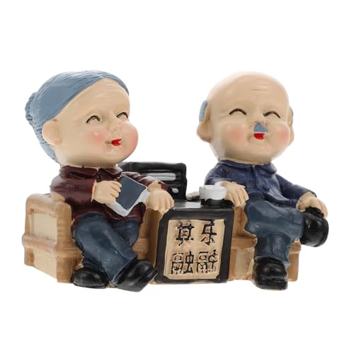CLISPEED Elderly Couple Cake Topper Flexible Figur Deko mit Liebevollem Symbol für Geburtstag Jubiläum Eltern Stilvolle Tortendekoration CLISPEED Elderly Couple Cake Topper Flexible Figur Deko mit Liebevollem Symbol für Geburtstag Jubiläum Eltern Stilvolle Tortendekoration von CLISPEED