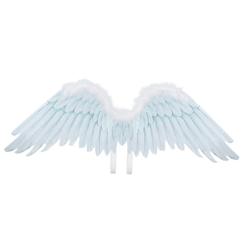 CLISPEED Engel Dämonenflügel Angel Cosplay -Kostüm Halloween Engel Kostüm dunkle Feenflügel Engelsflügel Engel-Cosplay Dame Rosa deko Karnevalszubehör Flügelkostüm für Erwachsene Vlies Weiß CLISPEED Engel Dämonenflügel Angel Cosplay -Kostüm Halloween Engel Kostüm dunkle Feenflügel Engelsflügel Engel-Cosplay Dame Rosa deko Karnevalszubehör Flügelkostüm für Erwachsene Vlies Weiß von CLISPEED