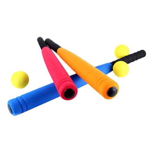 CLISPEED Eva Baseballset für Zufällige Farben Leichtes Sicheres Baseballspielzeug für Outdoor Sport Fördert Motorik und Koordination für Spiel mit Freunden oder Eltern Zufällige Farbe von CLISPEED