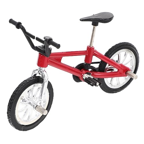 CLISPEED Fahrrad Modell aus Kleines Puppenhaus Zubehör für Mikro Landschafts Dekoration Lebensechte Form für Mini Dekoration Langlebig und Stabil von CLISPEED