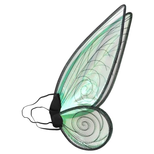 CLISPEED Faltbare Schneeflocken Flügel Dekoration Schmetterlingsflügel Kostüm Flügelaccessoire für Mädchen Party Cosplay Bühnenfest von CLISPEED